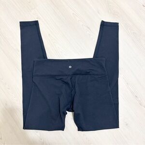 Lululemon black wunder under leggings